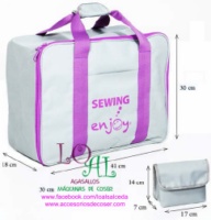 bolso para máquina de coser domestica